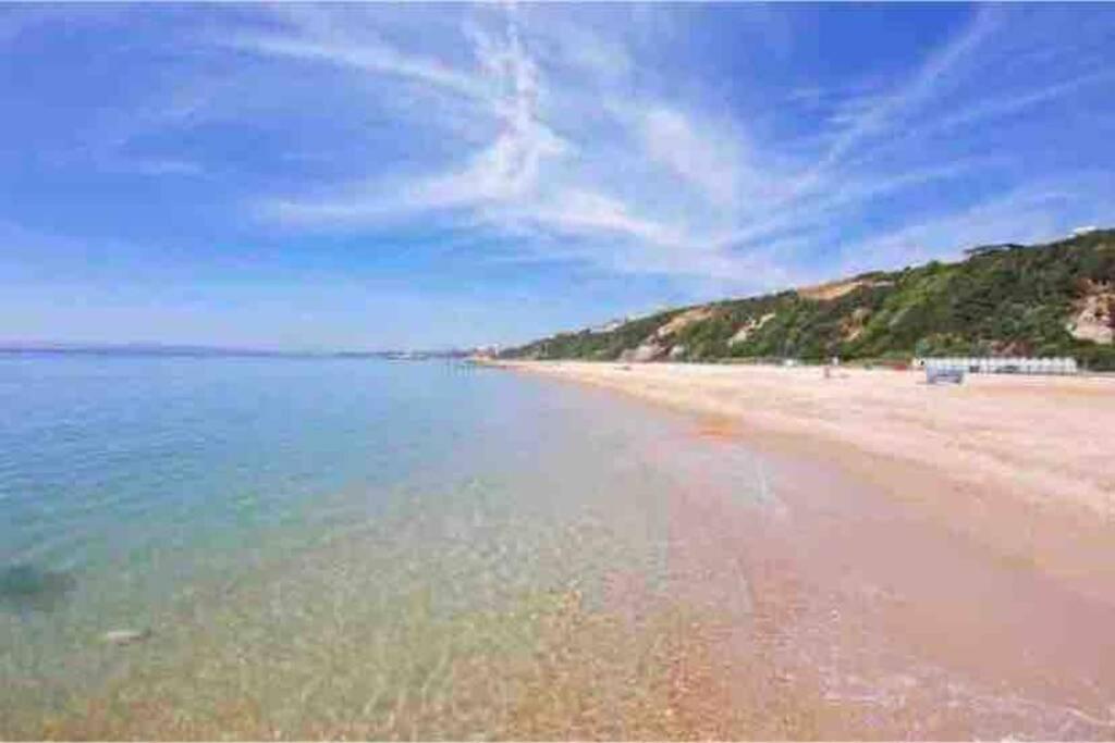 Bournemouth Nr Town Beach Train Coach Shops Lovely Entire Apartment Allows Quiet Good Dogs Εξωτερικό φωτογραφία